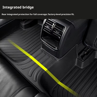 Tapis de voiture durable 5D TPE imperméable à double couche épais pour Toyota Corolla Camry Accord Civic Rav4