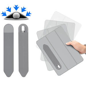 <span class=keywords><strong>Pochette</strong></span> de protection élastique pour stylo écran pour <span class=keywords><strong>Apple</strong></span> Pro 1st & 2nd Gen iPad porte-stylo adhésif compatible étuis à crayons - Product Image 2