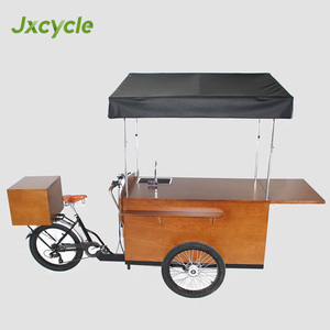 बिक्री के लिए मोबाइल 3 पहियों वाली कॉफी साइकिल फूड कार्ट हॉट डॉग बाइक - Product Image 6