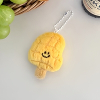 En gros, Porte-clés pendentifs poupées en peluche exquises, thème crème glacée aux fruits d'été, breloques pour sacs à dos de filles, jouets pour enfants, cadeau