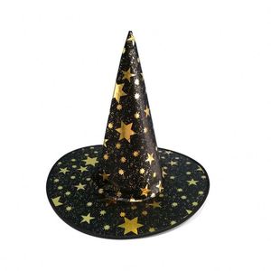 หมวกแม่มดสีสันสดใส Beweglich Five Star สำหรับงานปาร์ตี้ฮาโลวีน ของตกแต่งสำหรับเด็กและผู้ใหญ่ - Product Image 4