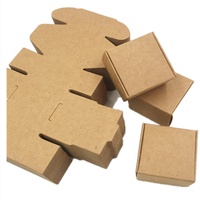 Boîtes de rangement en papier kraft recyclé avec gaufrage et pelliculage mat, personnalisables pour cadeaux et artisanat