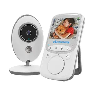 Hoge Kwaliteit Baby Monitor Met Digitale Scherm Twee Camera 'S Draadloze Mini Oplaadbare Camera Babysitter Beste Nieuwe Geboren Assistent