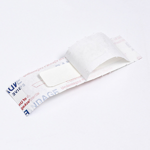 Pansements adhésifs papillon en PE, respirants, hypoallergéniques, sans latex, bandes de fermeture de plaies, emballés individuellement pour les premiers secours - Product Image 2