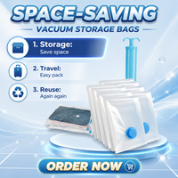 Sacs de rangement sous vide pour la maison, organiseur de draps et de couettes à compression rotative pour literie