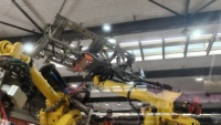 Ligne de production robotisée automatisée de soudage de carrosseries de voitures |   Station de soudage robotisée Auto BIW