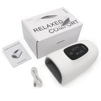 Masseur électrique pour les mains avec airbag chauffant, pétrissage automatique, 3 niveaux de chaleur, 3 modes, 2000 mAh, pour soulager l'arthrite et la douleur du canal carpien