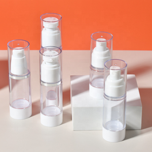 15ml 30ml 50ml 80ml 100ml 120ml Cosmetic Clear White Black Gold Airless Lotion Serum <b>Pump</b> <b>Bottle</b> With <b>Pump</b> Sprayer - Product Image 5