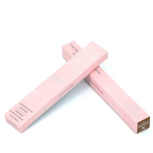Boîte de parfum en carton couleur, boîte en papier kraft, boîte en carton noir, boîte de rouge à lèvres, emballage de cosmétiques, boîte de soin de la peau, huile essentielle - Product Image 5
