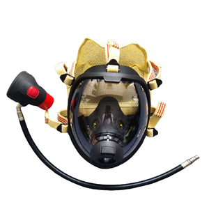 CE مريح جديد قابل لإعادة الاستخدام sba <span class=keywords><strong>Kevlar</strong></span> Headnet & قناع تنفسي كامل الوجه من السيليكون صديق للجلد لمكافحة الحرائق والتعدين والتنفس - Product Image 3