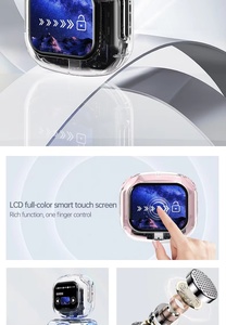 หูฟังไร้สาย ZTX หน้าจอสัมผัสสี LED พร้อมระบบตัดเสียงรบกวน รองรับการโทร ผู้ช่วยเสียง สำหรับ 5.4 IPX4 กันน้ำ ดีไซน์โปร่งใส - Product Image 1