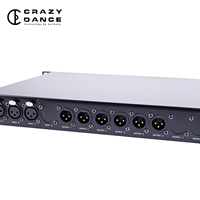 Processeur audio numérique DP-36 en métal 100W Hi-Res Audio 3.6, effets d'égalisation pour haut-parleurs de scène professionnels, portable