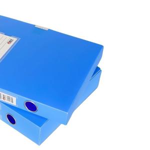 A4 File <b>Box</b> Blue <b>Document</b> <b>Storage</b> Organizer Accounting Voucher Personnel File Holder Rectangle Standing Type Office Organizer - Product Image 1