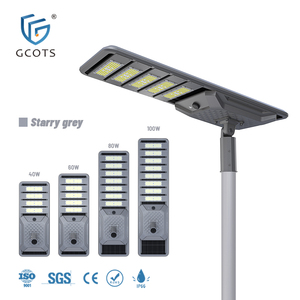 GCOTS 40W 60W 80W 100W Farola Solar Metálica Impermeable IP66 de Alta Calidad para Uso en Carreteras - Product Image 2