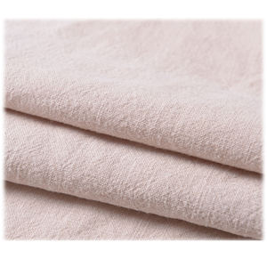 Tissu mélangé en coton, ramie en crêpe délavée, en bambou, teint à couleur unie, nappe plus épaisse, pour robe <span class=keywords><strong>de</strong></span> costume, 251gsm 2A88S - Product Image 6