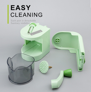 Wholesale Manual Plastic PP 4-Blade Handheld <b>Vegetable</b> Spiral Slicer & Spiralizer - Product Image 5