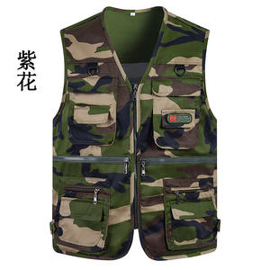 Nouveau design, <span class=keywords><strong>gilet</strong></span> de pêche d'été pour l'extérieur à bas prix, <span class=keywords><strong>gilet</strong></span> de journaliste de couleur personnalisée avec plusieurs poches - Product Image 6