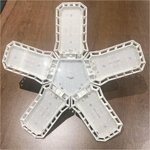 Universel E27 Aluminium Lampe Corps Entrepôt Spécial Plafond Pliant Lumière Maison Électronique Led Ventilateur Lame Ampoules Fabrication - Product Image 6