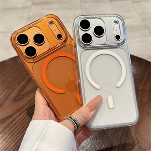 Nueva Funda para iPhone 17, Carcasa Rígida de PC y TPU con Carga Magnética, Transparente, para iPhone 17, 16, 15 Pro Max, 17 Air - Product Image 2