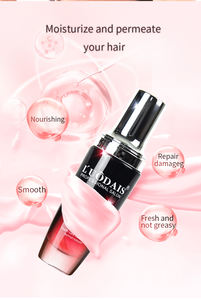 Logo personnalisé Sérum capillaire à l'huile marocaine traitement nourrissant revitalisant huile de finition coiffante Sérum capillaire Luodais - Product Image 4