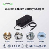 Cargador personalizado 54,6 V 2a 48V batería de iones de litio ebike 72v cargador de batería de iones de litio para motocicleta eléctrica cargador de batería de iones de litio