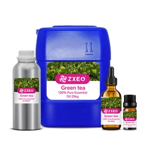 Bulk Wholesale Pure Organic Green Tea Essential Oil Tea Tree Green Tea Remove Oil for skin care hair growth