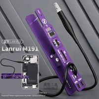 Testeur de courant universel Lanrui M191 à double mode de détection pour outils électriques, testeur de courant combiné en plastique pour réparation d'iPhone, Android et tablettes