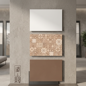 Geometric Triangle Digital Ceramic <b>Wall</b> Tiles 300x450mm Glossy Glazed Vibrant Design for Modern Interiors - Product Image 2