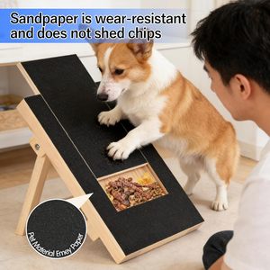 Planche à gratter et à limer les ongles <span class=keywords><strong>pour</strong></span> <span class=keywords><strong>chien</strong></span> avec tiroir à friandises - Tapis à gratter durable à fixer au sol <span class=keywords><strong>pour</strong></span> toutes les races - Product Image 5