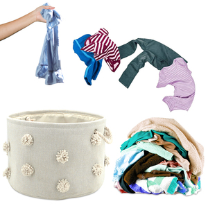 Giỏ Đựng Đồ Bằng Vải Thiết Kế Mới, Giỏ Đựng Đồ Lớn Cho Bé Giỏ Đựng Đồ Dệt - Product Image 3