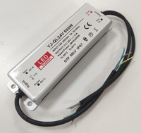 Fuente de Alimentación Conmutada para Exteriores de Aluminio Impermeable IP67 de 600 W, Transformador de Corriente Constante CA-CC de 12 V 24 V para Tira de LED de Luz de Inundación
