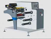 Machine à découper de haute qualité à structure compacte, machine à découper les rouleaux de papier et de film de haute précision pour les petites usines