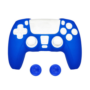 Funda Protectora de Silicona con <span class=keywords><strong>2</strong></span> Tapas Antideslizantes para los Pulgares para el Control de Sony PlayStation 5, Accesorios para Consola de Juegos - Product Image 5