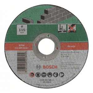 BOSCH - 2609256328 Straight <b>cutting</b> <b>discs</b>, <b>stone</b> - EAN 3165140591805 ABRASIVES <b>CUTTING</b> <b>DISCS</b> - Product Image 1