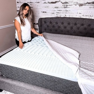 Topper organique 7 zones orthopédique personnalisé <span class=keywords><strong>Surmatelas</strong></span> en mousse à mémoire de forme souple - Product Image 4