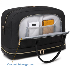 Bolsa Deportiva Unisex Informal para Viajes y Uso al Aire Libre, Gran Capacidad, Compartimento para Zapatos de Poliéster, Cierre de Cremallera, Proveedor Vietnamita - Product Image 3