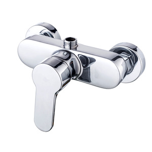 ก๊อกผสมน้ำฝักบัวทองแดงยี่ห้อ Giormani แบบก้านเดียว แกนเซรามิก ติดผนัง - Product Image 4