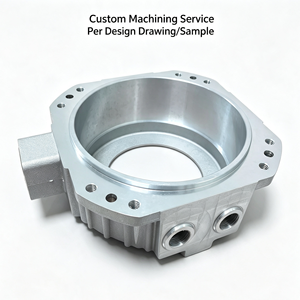 Boîtier de moteur servo automobile en aluminium sur mesure, refroidi par eau ou par air, pour machines de fonderie sous pression et usinage CNC - Product Image 1