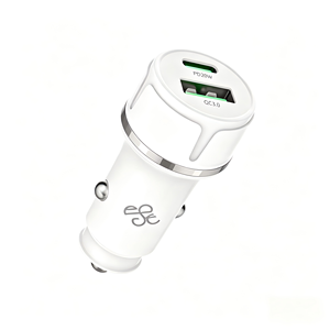 Cargador de Coche Portátil con Certificación CE, 12V-24V PD20W QC3.0, Adaptador de Carga de Coche de Doble Puerto <span class=keywords><strong>para</strong></span> iPhone, Samsung, <span class=keywords><strong>OPPO</strong></span>, VIVO - Product Image 2