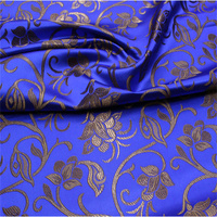 Mode populaire en gros confortable brocart tissu Jacquard broderie fleurs beaucoup de couleurs pour vêtements vêtements chemise couverture