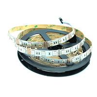 Bande lumineuse intelligente RGB led SMD 5050 avec télécommande WiFi, bon marché, 10 m/rouleau, 60led/m, DC 12V