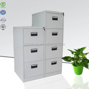 Nhà Máy Outlet kim loại 4 ngăn kéo tủ tập tin dọc 4 lớp Tủ hồ sơ thép lưu trữ 4 ngăn kéo tủ cho văn phòng - Product Image 2