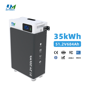 โรงงานผู้ผลิต JM แบตเตอรี่โซลาร์เคลื่อนที่ได้ 684Ah 700Ah 51.2V 35kW ระบบกักเก็บพลังงานแสงอาทิตย์ 35kWh แบตเตอรี่ลิเธียมไอออน - Product Image 1
