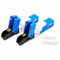 Connecteur rapide SC UPC pour fibre optique, assemblage rapide, épissure à froid, câble de branchement FTTH, boîtier étanche