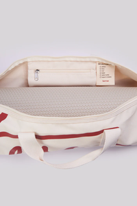 丈夫で洗えるキャンバスヨガバッグ 女性用フィットネス クロスボディヨガマットバッグ 軽量 - Product Image 3