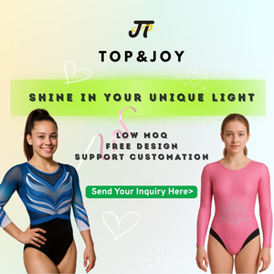 Neues Design Sublimation Bedrucktes Spandex gewebe Rhythmisches Training Tanz kleidung mit Strass Gymnastik Trikot - Product Image 6