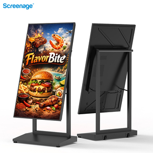 หน้าจอโฆษณาแบบพกพา <span class=keywords><strong>OLED</strong></span> ขนาด <span class=keywords><strong>42</strong></span> นิ้ว ดีไซน์ใหม่ สำหรับใช้งานภายในอาคาร เหมาะสำหรับห้างสรรพสินค้า ป้ายดิจิทัลแบบเคลื่อนย้ายได้ ตั้งพื้น รับประกัน 3 ปี - Product Image 1