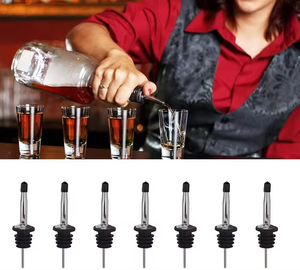 Conception personnalisée 304 acier inoxydable argent or noir rose verseur de vin pour <span class=keywords><strong>Luna</strong></span> Sea Zygo Angel Fire Vodka - Product Image 3