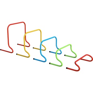 Équipement d'entraînement de football professionnel : Ensemble d'obstacles pliables pour l'agilité et la vitesse, sac de sport personnalisable avec logo en acier, produit d'extérieur - Product Image 1
