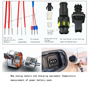 Pt100เซ็นเซอร์อุณหภูมิพร้อมที่ห่อหุ้ม PTFE สำหรับชาร์จปืนของแบตเตอรี่รถยนต์พลังงานใหม่ - Product Image 3